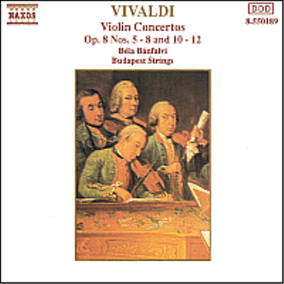 비발디 : 바이올린 협주곡 작품 8 (Vivaldi : Violin Concertos Op.8)(CD) - Bela Banfalvi
