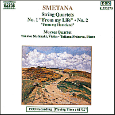스메타나 : 현악 사중주 1번 '나의 생애에서', 2번, '나의 조국으로부터' (Smetana : String Quartet No.1 'From My Life', No.2, 'From My Homeland')(CD) - Takako Nishizaki