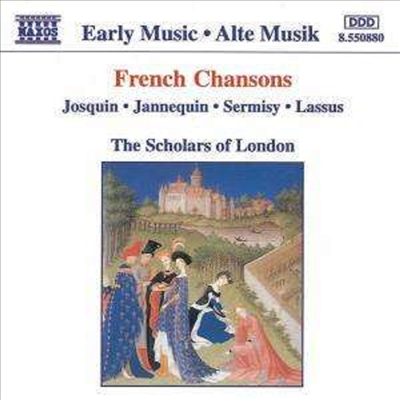 프랑스 초기 샹송 모음집 (French Chansons)(CD) - The Scholars of London