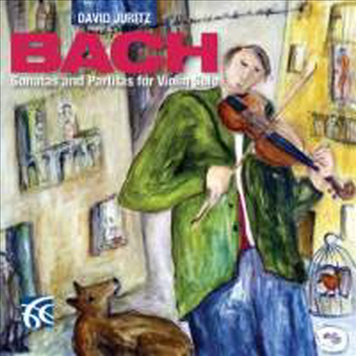 바흐 : 무반주 바이올린 소나타와 파르티타 전곡 BWV.1001~1006 (Bach : Sonatas & Partitas for solo violin, BWV1001-1006) (2CD) - David Juritz
