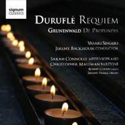 뒤리플레 : 레퀴엠 & 그루네발트 : 프로푼디스 (Durufle : Requiem, Op.9 & Grunenwald : Tu Es Petrus)(CD) - Jeremy Backhouse