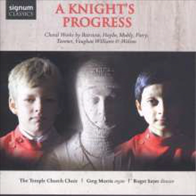 템플교회 합창단 - 기사의 진군 (Temple Church Choir - A Knight&#39;s Progress)(CD) - Roger Sayer