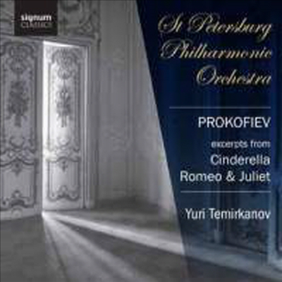 프로코피예프 : '신데렐라' & '로미오와 줄리엣' 하일라이트 (Cinderella Suite & Romeo and Juliet)(CD) - Yuri Temirkanov