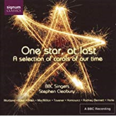 현대 작곡가들의 캐롤 모음집 (One Star, At Last - A Selection of Carols of Our Time)(CD) - Stephen Cleobury