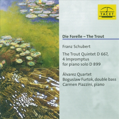 슈베르트 : 피아노 오중주 '송어', 네 개의 즉흥곡 (Schubert : Piano Quintet 'The Trout', Four Impromptus)(CD) - Carmen Piazzini