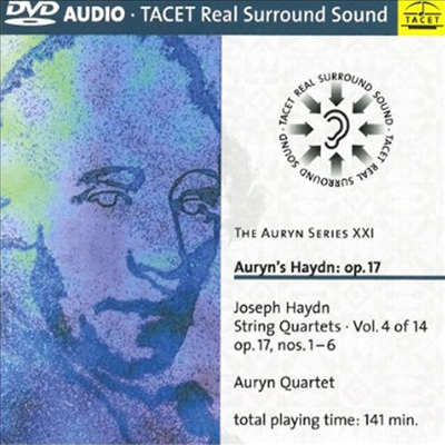 아우린-하이든 4집 (아우린 사중주단 21집) - 하이든 : 현악 사중주 Op.17 전곡 (DVD-Audio) - Auryn Quartet