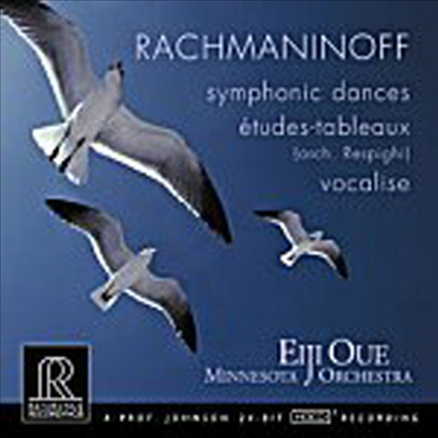 라흐마니노프 : 교향적 무곡, 보칼리제, 회화적 연습곡 (Rachmaninov : Symphonic Dances, Vocalise, Etudes-Tableaux) (HDCD) - Eiji Oue