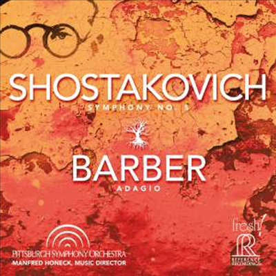 쇼스타코비치: 교향곡 5번 & 바버: 현을 위한 아다지오 (Shostakovich: Symphony No.5 & Barber: Adagio for Strings) (SACD Hybrid) - Manfred Honeck