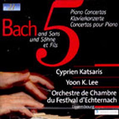 바흐 가(家)의 피아노 협주곡 (The Bach Family&#39;s Piano Concertos)(CD) - Cyprien Katsaris