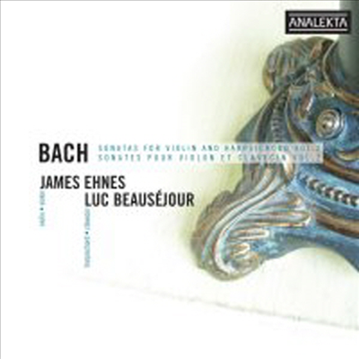 바흐 : 바이올린 소나타 2집 (Bach : Sonatas for Violin and Harpsichord, Vol. 2)(CD) - James Ehnes