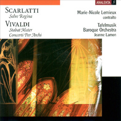 스카를라티 : 살베 레지나, 비발디 : 스타바트 마테르 (Scarlatti : Salve Regina, Vivaldi : Stabat Mater)(CD) - Jeanne Lamon