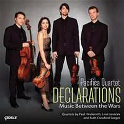 Declarations- Music Between the Wars (CD) - Pacifica Quartet