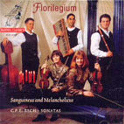 C.P.E. 바흐 : 소나타, 트리오 소나타, 사중주 (C.P.E. Bach : Sonata, Trio Sonata, Quartet)(CD) - Florilegium Ensemble