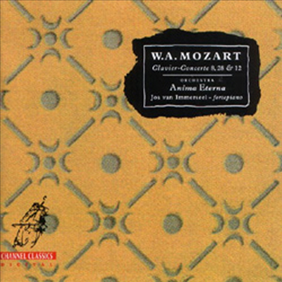 모차르트 : 피아노 협주곡 8, 28, 12번 (Mozart : Piano Concertos Nos.8, 28, 12)(CD) - Jos Van Immerseel