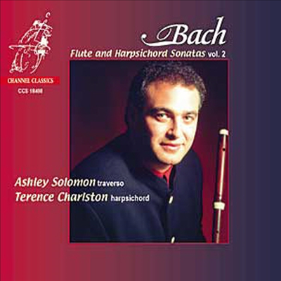 바흐 : 플루트 소나타 2집 (Bach : Flute And Harpsichord Sonatas Vol.2)(CD) - Ashley Solomon