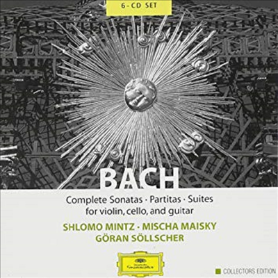 바흐 : 6 무반주 바이올린 소나타와 파르티타, 6 무반주 첼로 조곡, 류트 모음곡 (Bach : Sonatas And Partitas For Solo Violin BWV1001-1006, Suites for Violoncello Solo BWV 1007-1012, Works For Lute BWV995-