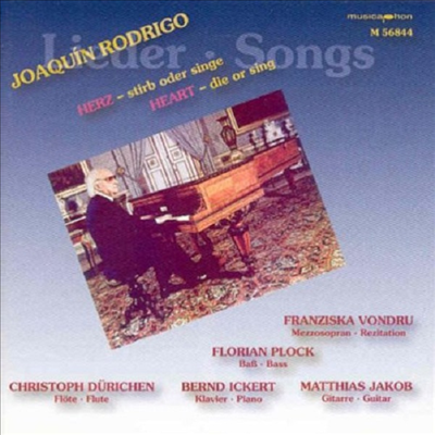 로드리고 가곡집 (Rodrigo : Lieder &Songs)(CD) - Fraziska Vondru