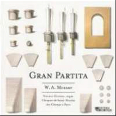 모차르트: 그랑 파르티타 &#39;오르간 편곡반&#39; (Mozart : Serenade No.10, K361 &#39;Gran Partita&#39;)(CD) - Vincent Genvrin