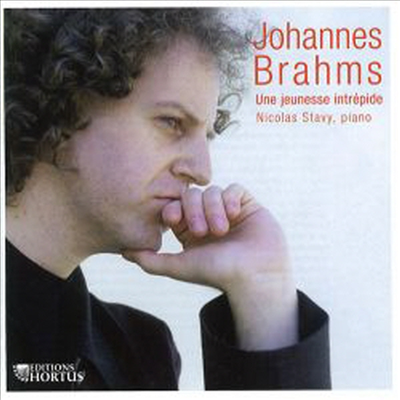 브람스 : 발라드 Op.10, 주제와 변주 D단조(현악6중주 1번 2악장 피아노버전) & 피아노 소나타 3번 F단조 Op.5 (CD) - Nicolas Stavy