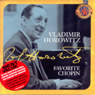 쇼팽 : 유명 연주곡집 (Favorite Chopin)(CD) - Vladimir Horowitz