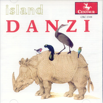 단치 : 바순 사중주 1~3번 (Danzi : Quartets Op.40 For Bassoon, Violin, Viola And Cello)(CD) - Island