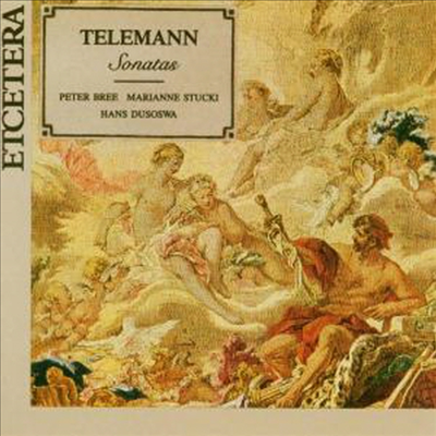 텔레만 : 트리오 소나타 (Telemann : Sonatas)(CD) - Peter Bree