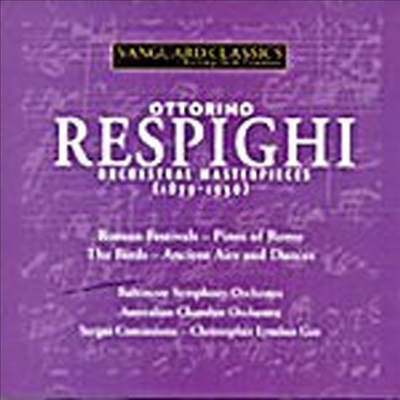 레스피기 : 로마의 축제, 로마의 소나무, 새, 고대의 아리아와 무곡 (Respighi : Roman Festivals, Pines Of Rome, The Birds, Ancient Airs And Dances) (2CD) - Sergiu Comissiona