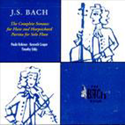 바흐 : 플루트와 하프시코드를 위한 소나타 전곡집 (Bach : The Complete Sonatas for Flute and Harpsichord) (2CD) - Paula Robison