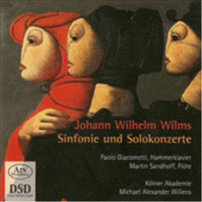 빌름스 : 피아노 협주곡 C장조, 신포니아 Op.14 & 플루트 협주곡 D장조 (SACD Hybrid) - Paolo Giacometti