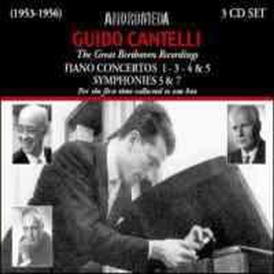 귀도 칸텔리 - 베토벤 녹음집 (Guido Cantelli - The Great Beethoven Recordings) (3 for 2) - Guido Cantelli