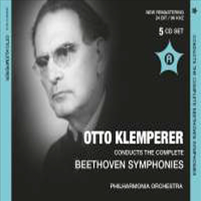 베토벤 : 교향곡 전곡, 에그몬트, 코리올란 서곡 &amp; 프로메테우스의 창조물 (Beethoven : Symphonies Nos. 1-9) (5CD) - Otto Klemperer