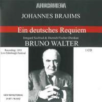 브람스: 독일 레퀴엠 (Brahms: Ein Deutsches Requiem, Op. 45)(CD) - Bruno Walter