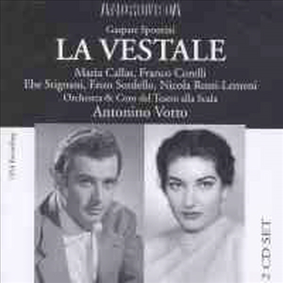 스폰티니 : 베스타의 무녀 (Spontini : La Vestale) (2CD) - Maria Callas
