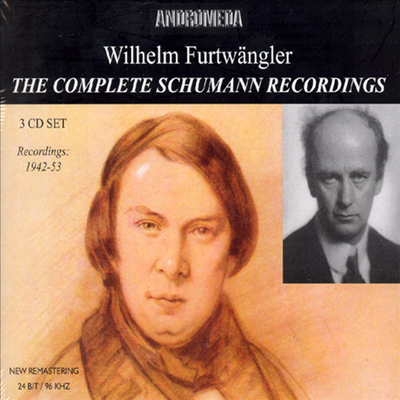 푸르트벵글러 - 슈만 녹음 전집 (The Complete Schumann Recordings) (3 for 2) - Wilhelm Furtwangler