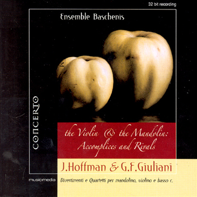 J. 호프만: 디베르티멘토 1, 2번 & G.F. 줄리아니: 사중주 1, 3, 5번 (Johann Hoffmann : Divertimenti)(CD) - Ensemble Baschenis