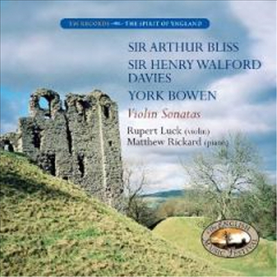 보웬, 블리스 & 데이비드: 바이올린 소나타곡집 (Bowen, Bliss & Davies: Violin Sonatas)(CD) - Rupert Luck