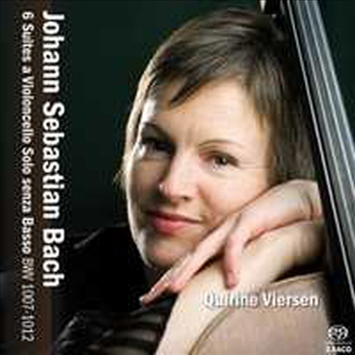 바흐 : 무반주 첼로 모음곡 전곡 (Bach : Cello Suites) (2 SACD Hybrid for 1) - Quirine Viersen