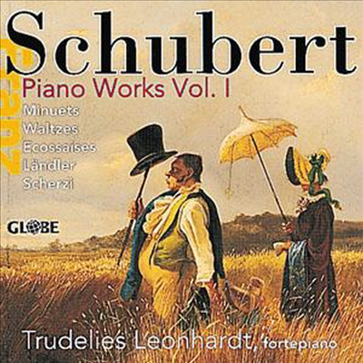 슈베르트 : 피아노 작품 1집 - 미뉴엣, 왈츠, 랜틀러 (Schubert : Piano Works, Vol. 1)(CD) - Trudelies Leonhardt