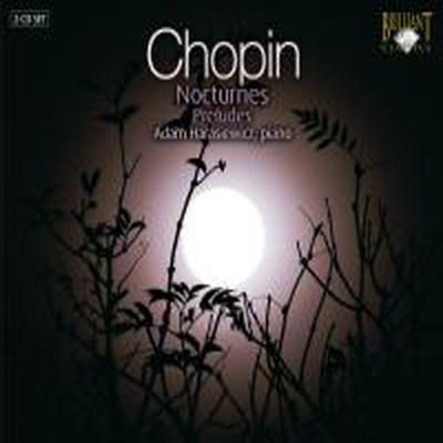 쇼팽 : 녹턴, 전주곡 전곡집 (Chopin : Complete Nocturnes, Preludes) (2CD)(Digipack) - Adam Harasiewicz