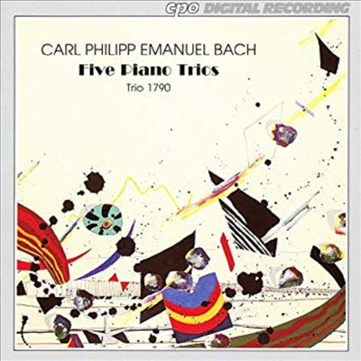 C.P.E. 바흐 : 피아노 삼중주를 위한 소나타 (CD) - Harald Hoeren