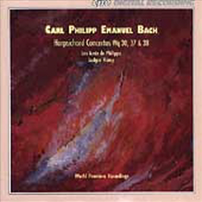 C.P.E. 바흐 : 하프시코드 협주곡 1집 (C.P.E. Bach : Harpsichord Concertos Wq.30, 37 &amp; 38)(CD) - Ludger Remy