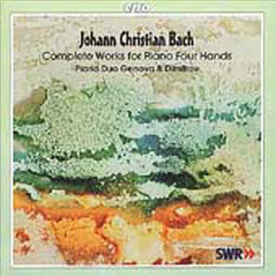 J.C. 바흐, W.F. 바흐: 네 손을 위한 피아노 작품집 (J.C Bach & W.F. Bach: Complete Works For Piano Four Hands)(CD) - Piano Duo Genova & Dimitrov