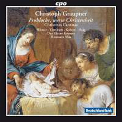 그라우프너 : 다섯 곡의 크리스마스 칸타타 (Graupner : Christmas Cantatas)(CD) - Hermann Max