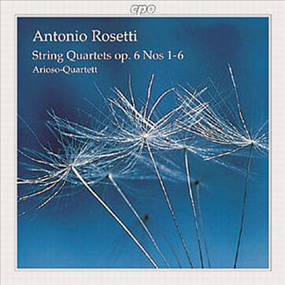 로세티 : 현악 사중주 (Rosetti : String Quartet Op.6 No.1-6)(CD) - Arioso-Quartett