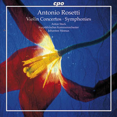 로제티 : 바이올린 협주곡, 교향곡 (Rosetti : Violin Concerto, Symphonies)(CD) - Johannes Moesus