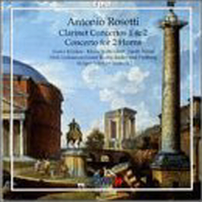 로제티 : 클라리넷 협주곡 1, 2번, 두 대의 호른 협주곡 (Rosetti : Clarinet Concerto Nos.1 & 2, Two Horn Concerto)(CD) - Dieter Klocker