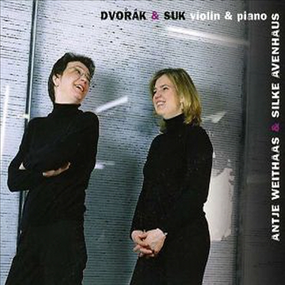 보헤미안의 바이올린 소나타 - 드보르자크 : 카프리치오, 바이올린 소나타 F장조 Op.57, 소나티나 G장조 Op.100 &amp; 수크 : 네 개의 소품 Op.17, 발라다 Op.3 (Dvorak &amp; Suk : Violin &amp; Piano)(CD) - Antje Weithaas