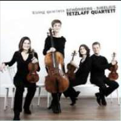 시벨리우스 : 현악 사중주 D단조 Op.56 &#39;친근한 목소리&#39; &amp; 쇤베르크 : 현악 사중주 D단조 Op.7 (CD) - Tetzlaff Quartet