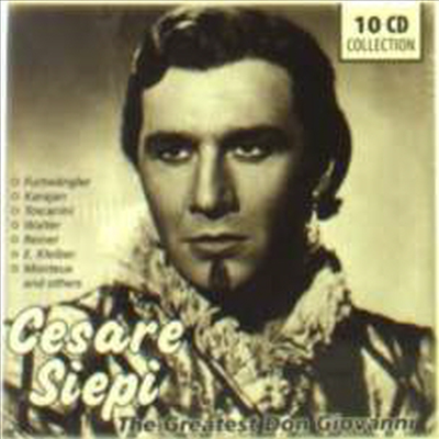 위대한 돈 조반니 - 체사레 시에피가 노래하는 오페라 아리아 (Cesare Siepi - The Greatest Don Giovanni) (10CD Boxset) - Cesare Siepi