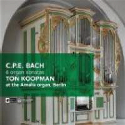 C.P.E.바흐: 6개의 오르간 작품집 (C.P.E.Bach: 6 Organ Sonatas)(CD) - Ton Koopman